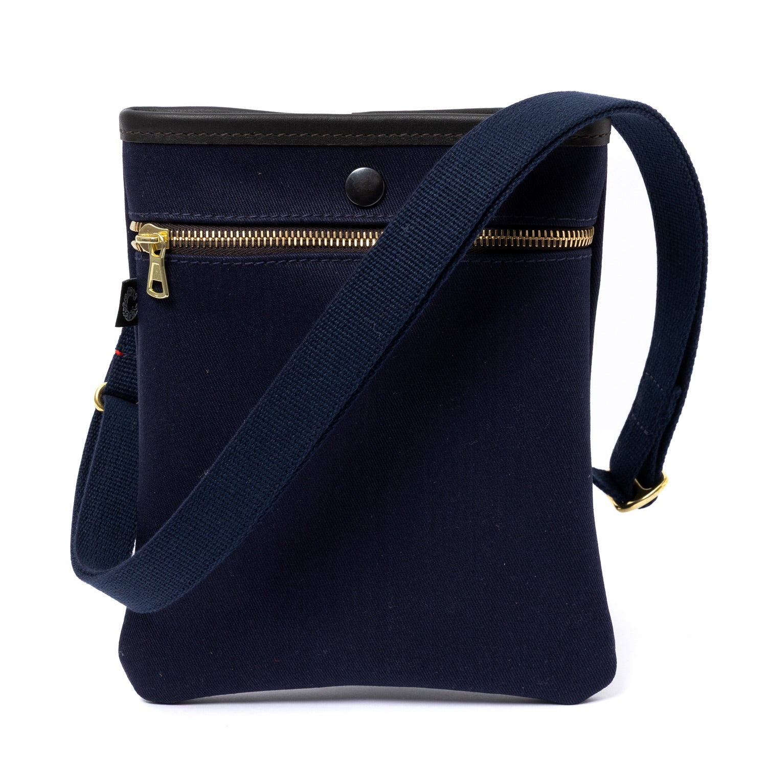 Croots x MJ: Bag "Traveller" made from Cotton Canvas and Saddle Leather